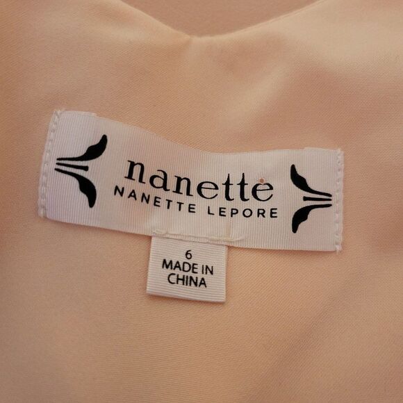 Nanette Lepore Cold Shoulder Shift Dress (size 6) - Picture 8 of 10